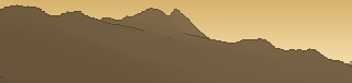 Silhouette of the view from Aderspitze