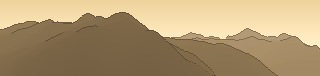 Silhouette of the view from Brandegg