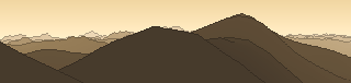 Silhouette of the view from Cima del Forno Centrale