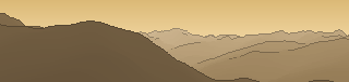 Silhouette of the view from Crest dil Cut