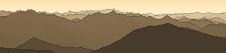 Silhouette of the view from Fenneregg