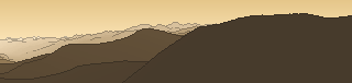 Silhouette of the view from Gamskogel