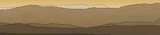 Silhouette of the view from Kľak