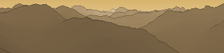 Silhouette of the view from Karhorn