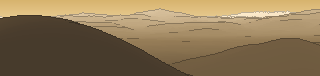 Silhouette of the view from Klimczok
