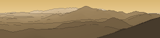 Silhouette of the view from Kopa