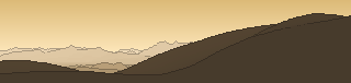Silhouette of the view from Koren