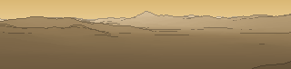 Silhouette of the view from Lisina