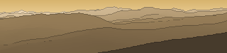 Silhouette of the view from Monte Corno