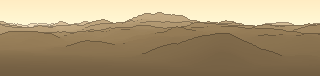 Silhouette of the view from Monte Corno
