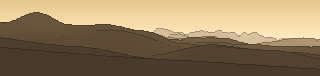 Silhouette of the view from Monte Forno