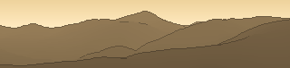 Silhouette of the view from Monte Guardia