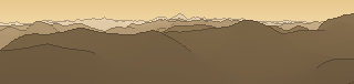 Silhouette of the view from Paraid Naira