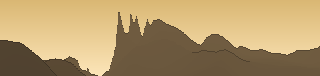 Silhouette of the view from Piz 6 R