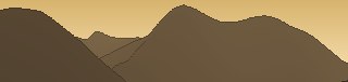 Silhouette of the view from Piz Tschierva
