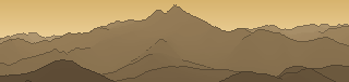 Silhouette of the view from Roter Knopf