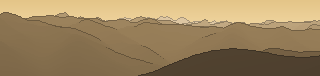Silhouette of the view from Schafgrind