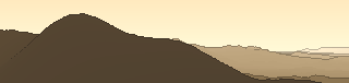 Silhouette of the view from Sieben Hengste