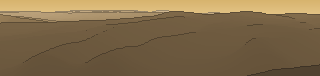 Silhouette of the view from Sierra