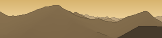 Silhouette of the view from Silberpfennig
