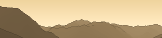Silhouette of the view from Sturpen