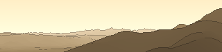 Silhouette of the view from Turna