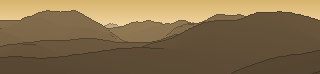 Silhouette of the view from Wasenkogel