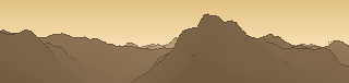 Silhouette of the view from Wildebene