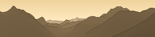 Silhouette of the view from Zuger Horn