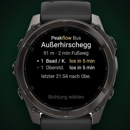 Peakflow Bus Widget