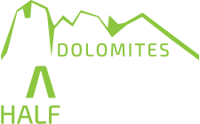 Dolomites Saslong Half Marathon Logo