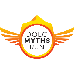 DoloMyths Run Logo