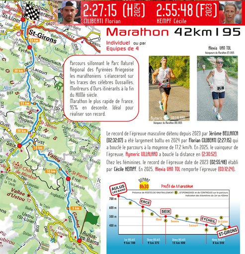 Marathon des Oussaillès Logo